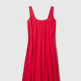 Červené midi šaty, GAP, 2 499 Kč