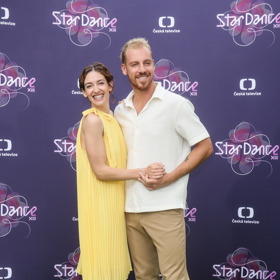 Marta Dancingerová a Martin Prágr. Marta se bojí nervozity, kterou chce nechat na zkouškách.