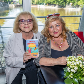 Halina Pawlowská se svou dobrou kamarádkou Ivou Hüttnerovou. 