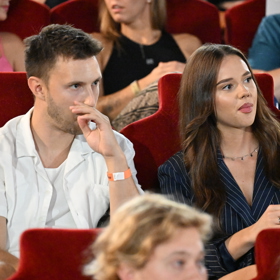 Nechyběli ani Pítr s Gábi. 