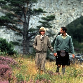 Svatební cestu pak zakončili pobytem ve Skotsku.