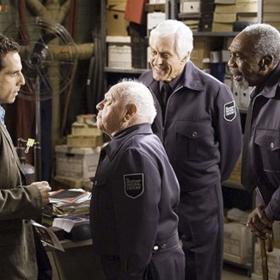 S Benem Stillerem ve filmu Noc v muzeu.