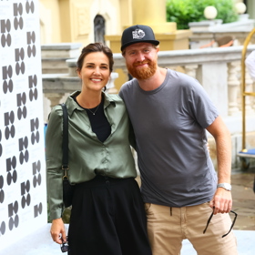 Jakub Voráček zapózoval se svou krásnou partnerkou.