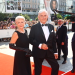 Zuzana a Miroslav Donutilovi patří každý rok k ozdobám filmového festivalu v Karlových Varech.