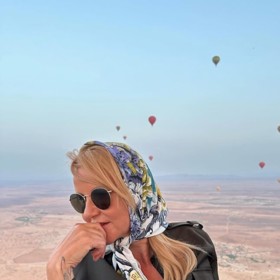 Největším zážitkem byl ovšem pro Vendulu Pizingerovou let horkovzdušným balónem.