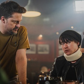 Natáčení komedie Zátky osudu.