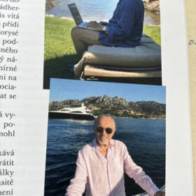 Karel Gott si na moři užíval slunce a slaného vzduchu.