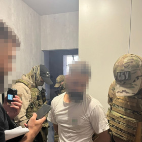 Zadržení pučistů na Ukrajině.