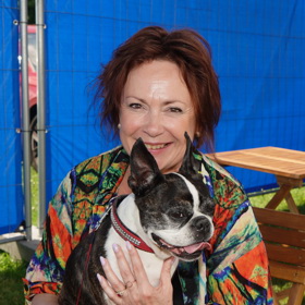 Ilona Svobodová s pejskem