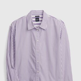 Zkrácená košile s proužky, GAP, 700 Kč