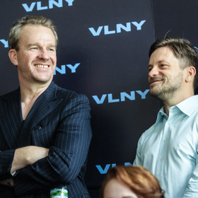 Jiří Mádl na tiskovce se Stanislavem Majerem.