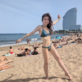 Eva Toulová byla hubená na kost.