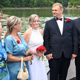 I při samotné slavnostní chvíli byla pořádná legrace.