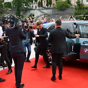 Daniel Brühl přijel převzít Cenu prezidenta MFF KV.