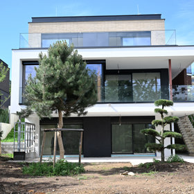 Vila, kde žila rodina Karla Gotta.