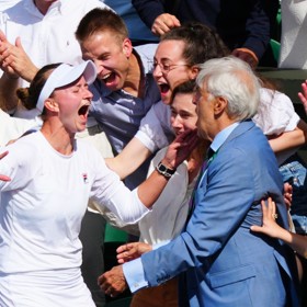 Bára se radovala s blízkými a Janem Kodešem