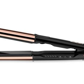 Žehlička na vlasy s titanovými destičkami a ionizační funkcí, BaByliss, 2 495 Kč.