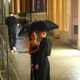 Agáta byla svědkem romantické chvilky páru a prý byla jako z filmu.