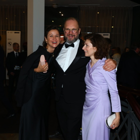 Martha Issová s manželem Davidem Ondříčkem.