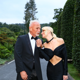 Miliardář Richard Chlad laškoval se svou manželkou Annou-Marií.