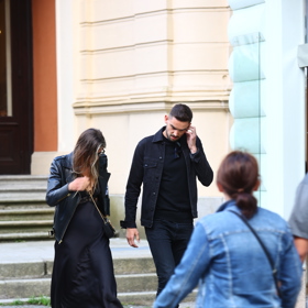 Satoranský spolu s manželkou vypadají jako stylový pár.