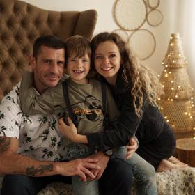 Robert a Petra Rosenbergovi během společného focení.