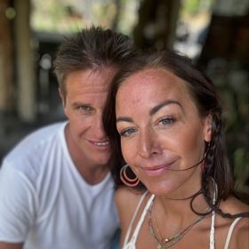 Agáta Hanychová je spokojená po boku manžela Miroslava Dopity.