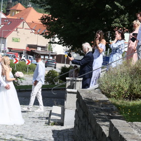 Jana Fabiánová měla svatbu.