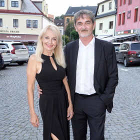 Veroniku Žilkovou doprovázel její partner Josef Holomáč.