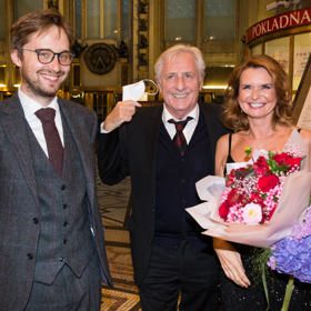 Josef Heřmánek, otec Karel a matka Hana Heřmánková.