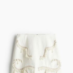 Minisukně s perličkovými ozdobami, H&M, 799 Kč