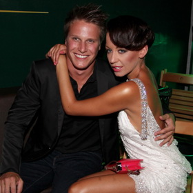 Agáta Hanychová a Miroslav Dopita v roce 2012.