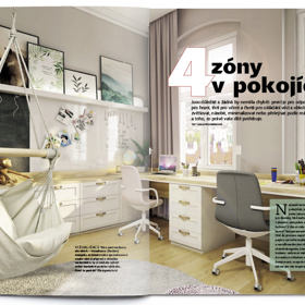 Víte, jak by měl vypadat pokojíček školáka? Marianne Bydlení vám poradí.
