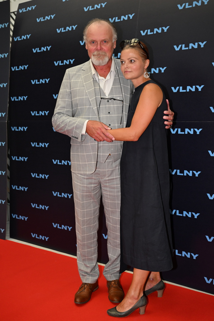 Igor Bareš s krásnou manželkou.