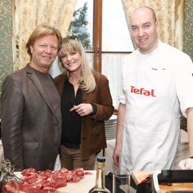 Ondřej Slanina z pořadu Kluci v akci hostil také Maroše Kramára a Chantal Poullain.