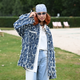 Šátek Anna Dvořáková nasadila po vzoru pirátů.