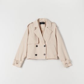 Nejoblíbenější je v barvách pískové, béžové a jejích podtónech. Sinsay, 419 Kč