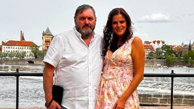 Ornella se svým manželem Pepou. 