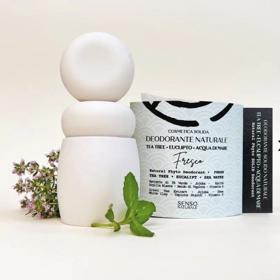 Tuhý deodorant bez hliníku, parabenů, silikonů a sody, Senso Naturale, Puredistrict.cz, 399 Kč