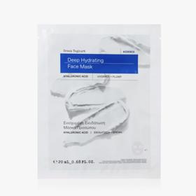 Hydratační plátýnková maska s probiotiky, Greek Yoguhrt Mask, Korres, 199 Kč