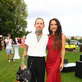 Eva Burešová přišla na tiskovou konferenci televize Nova v doprovodu svého partnera Přemka Forejta.