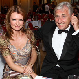 Karel Heřmánek s manželkou Hankou rádi navštěvovali společenské akce.