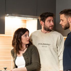 Herečka Kristýna Ryška si bude v seriálu Jedna rodina vybírat mezi Vincentem Navrátilem a Markem Němcem.