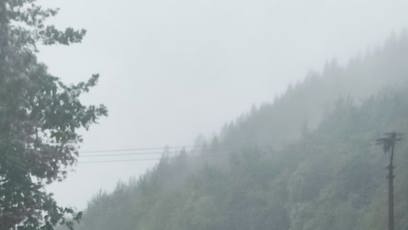 FOTO: Voda v Olomouckém kraji na několika úsecích poničila i silnice.