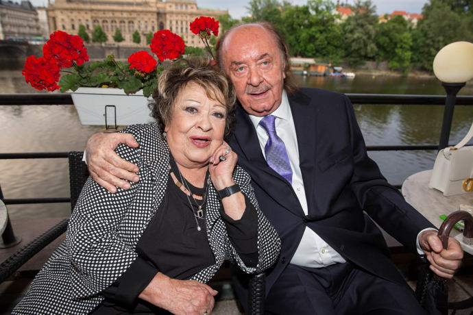 Legendární herečka Jiřina Bohdalová.