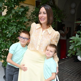 Alex Mynářová na otevíračce Chocolate Art Musea. 