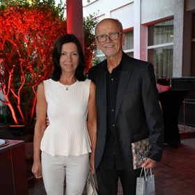 Jan Neckář s manželkou.