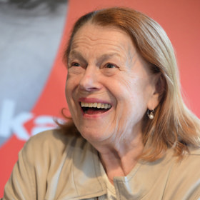 Herečka Iva Janžurová. 