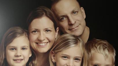 FOTO: Radek Ptáček po sobě zanechal tři děti a manželku Hanu.