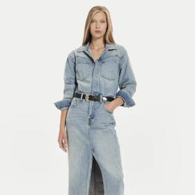 Šaty z denimu stylované s westernovým páskem, Levi's, 3 190 Kč
